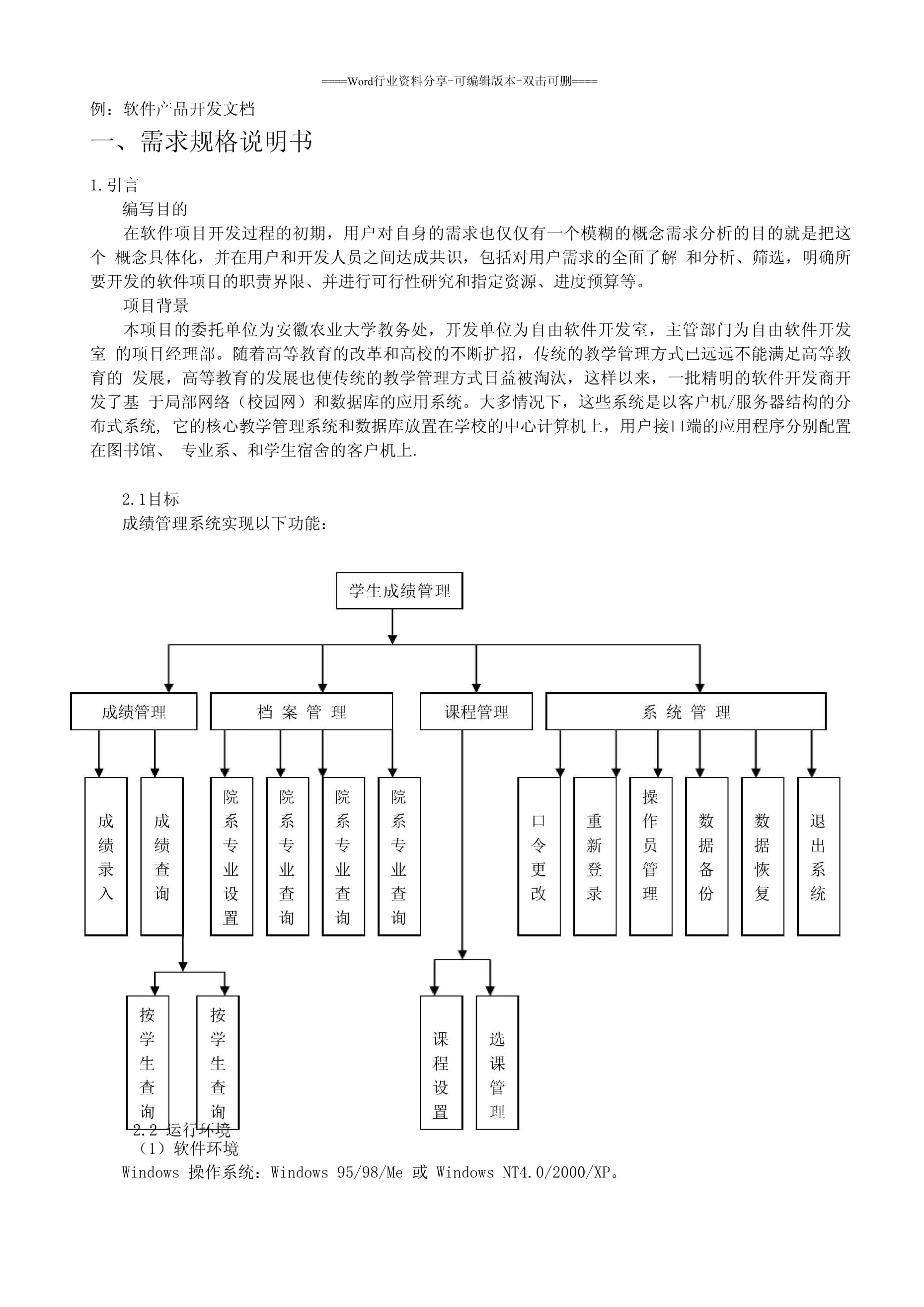 軟件產品技術開發(fā)文檔編寫指南與核心要素